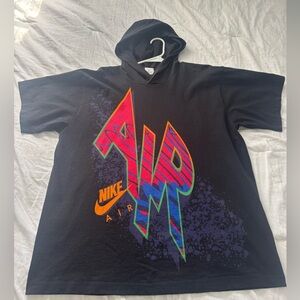 Nike Air Hoodie Tee Vintage 90s